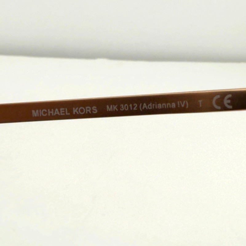 Michael Kors MK3012 Eyeglasses Frames Adrianna IV 1108 Cordovan Rose 51-17-135 gallery
