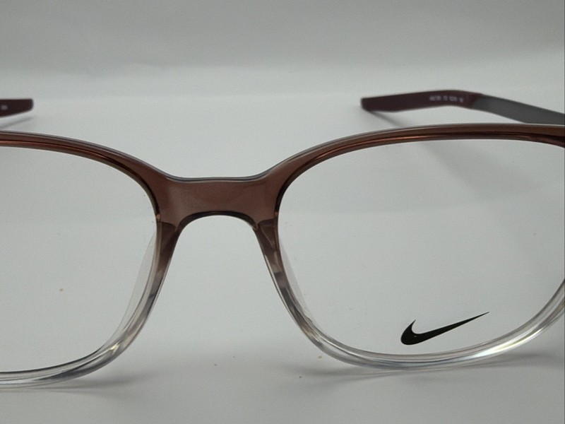 NIKE 7283 212 52/16 145 Burgundy Fade Men’s Eye Frames 4642 gallery