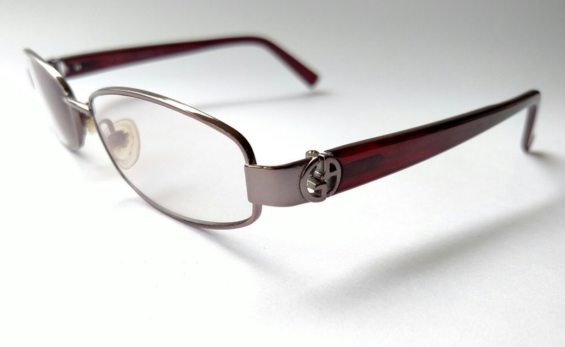 Giorgio Armani women’s Merlot oval eyeglasses GA 420 PKS 135