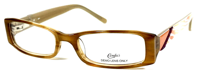 CANDIES “ANDREA” NOS Biege Polish Women’s Eyeglasses Frame 49-16-135