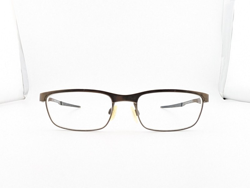 Oakley Eyeglasses Frames Only, STEEL PLATE, OX3222-0452,52-18-141, Powder Pewter gallery