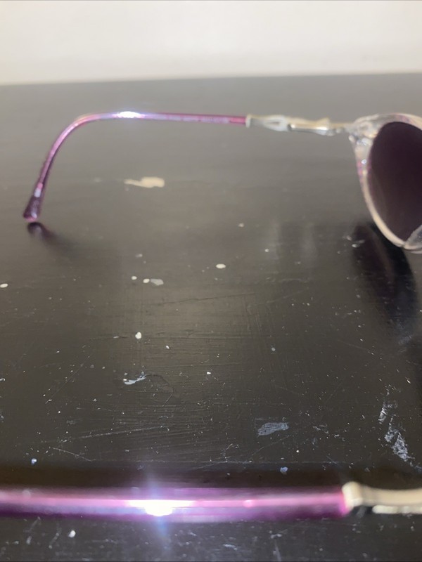 Marchon Tres Jolie by Marchon Frames Only 86 Lavender Pink Motif 53-15-135 gallery