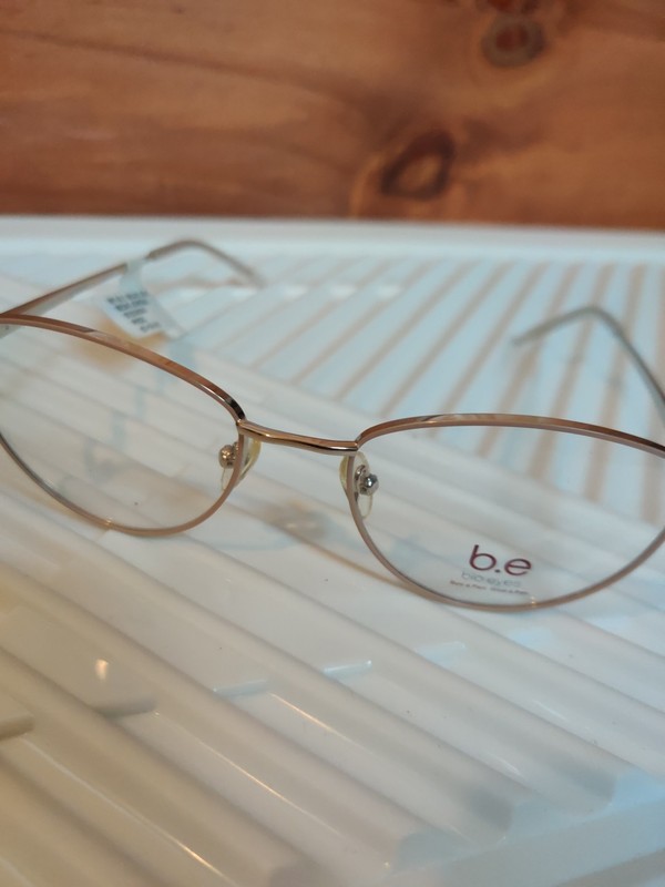 b.e Bio Eyes BE240 Jonquil Eyeglass Frames Pink Rose Gold 53 18 142 41V
