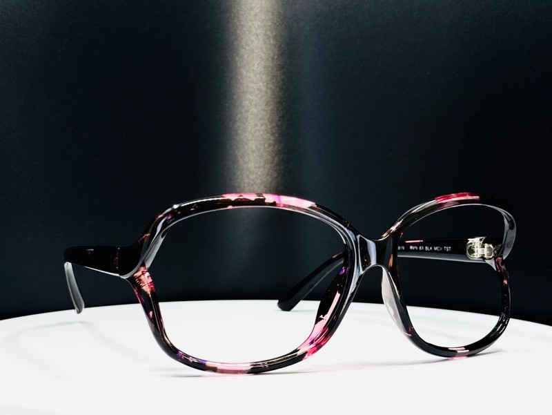 VTG REVLON SR0919 RVN 63 BLK MCV TST Womens Butterfly Eyeglasses FRAMES ONLY