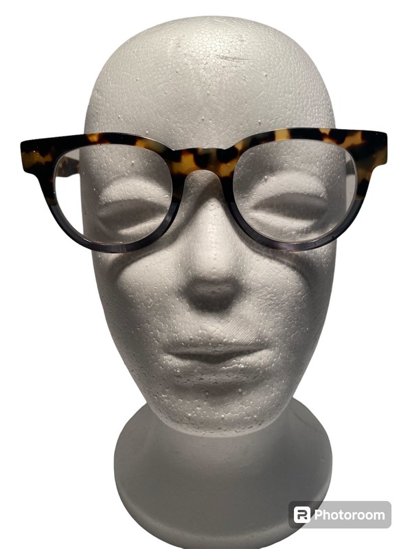 Rare Schnuchel Eyeglasses German Handmade Brown Tortoise 4158 126026 FRAMES ONLY