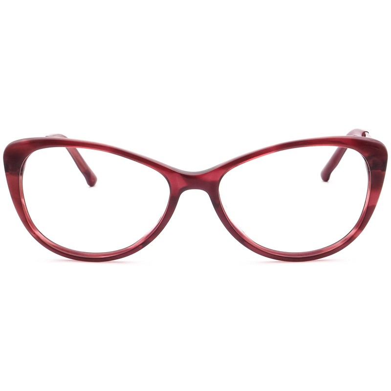 Bvlgari Eyeglasses 5218 015 B Merlot/Pink Cat Eye Frame Italy 54[]16 140 gallery