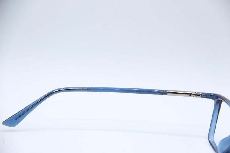 NEW CALVIN KLEIN CK 21523 004 CLEAR BLUE AUTHENTIC FRAMES EYEGLASSES 55-15 gallery