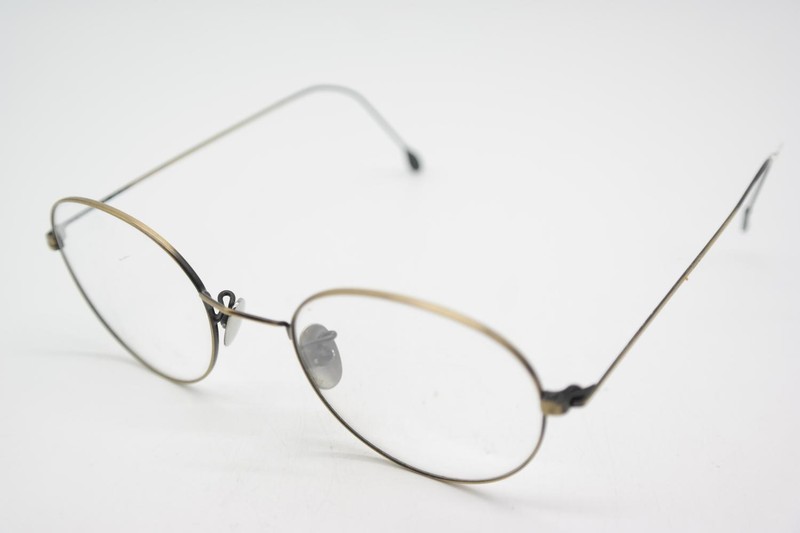 Vintage Glasses K + B 70419 Brass Oval Eyeglass Frame gallery