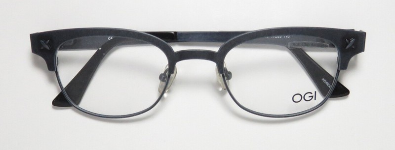 OGI 3500 FULL-RIM CAT EYE SPRING HINGES MADE IN KOREA ELEGANT CASUAL EYEGLASSES gallery