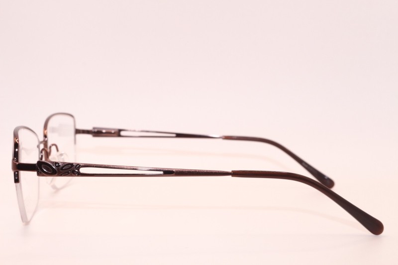 NEW CHARMANT ARISTAR AR30804 COLOR-535 BROWN AUTHENTIC EYEGLASSES 53-17 gallery