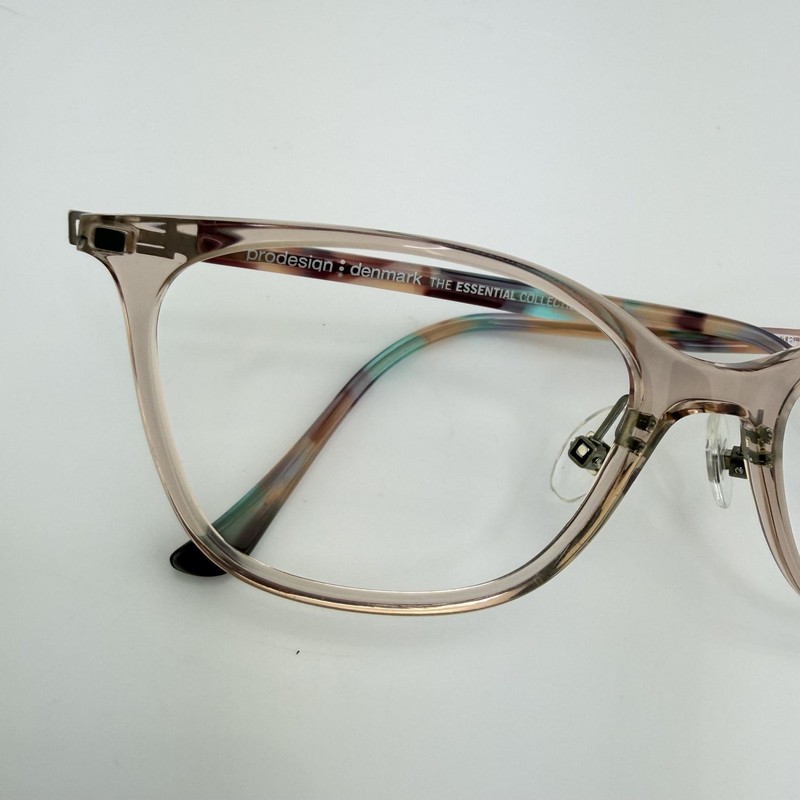 Prodesign Denmark Womens Eyeglasses Frames 3616-1 C.1722 Nude Cat Eye 51-16-140 gallery