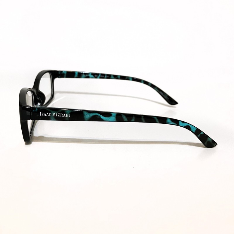 Isaac Mizrahi Frames IM31298B000 51[]16 - 139mm Black Teal Rectangle gallery
