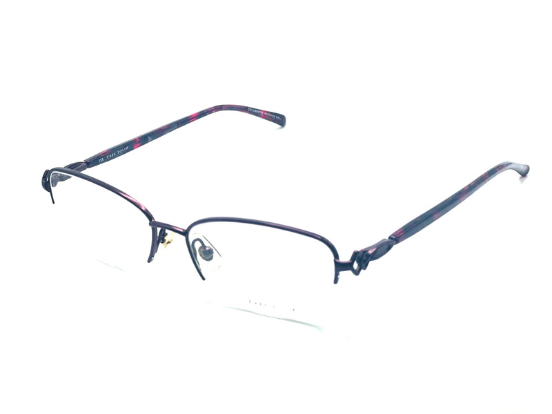 NEW AUTHENTIC TRES JOLIE 163 614 Burgundy Wine Women Eyeglasses 54mm 16 135