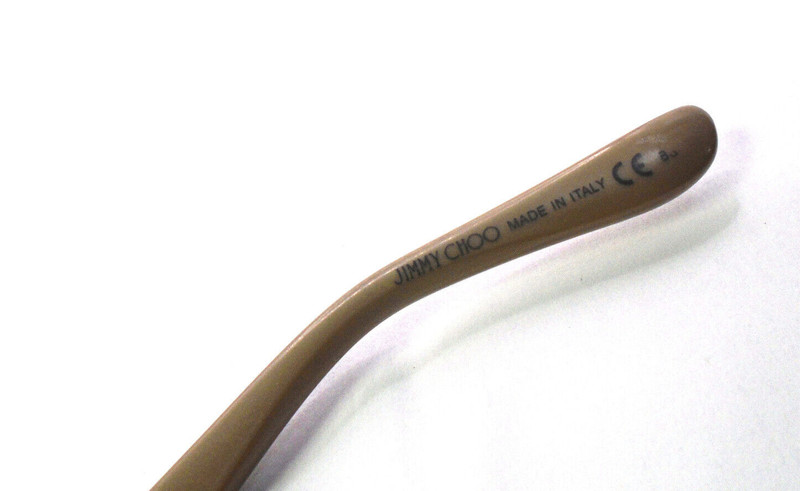 Jimmy Choo 106 F78 Silver/Beige Glitter 52-17-135 Womens Eyeglasses Frame Italy gallery