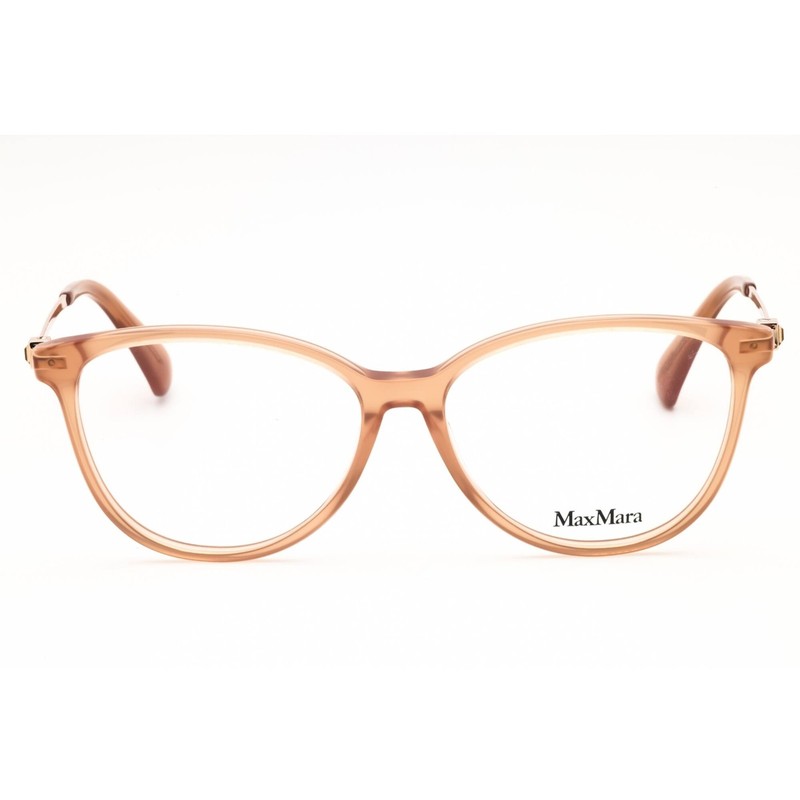 Max Mara Women's Eyeglasses Beige/Other Acetate Cat Eye Full Rim MM5078 059 gallery