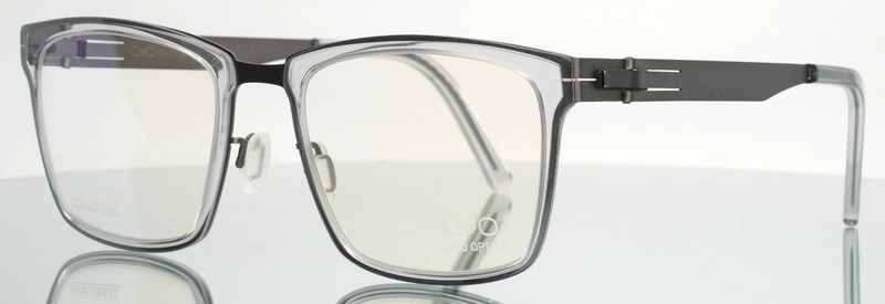 OVVO OPTICS 3796 c85 Graphite Grey Mens Square Eyeglasses 51-20-140 B:41