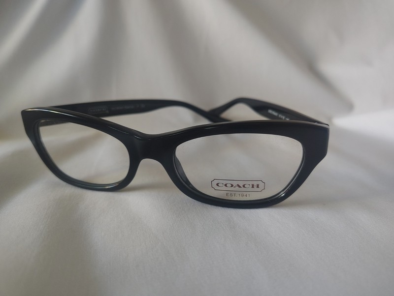Coach HC6045 Dahlia Black Eyeglasses Frames 5002 Cat Eye 51 18 135 Authentic NEW gallery