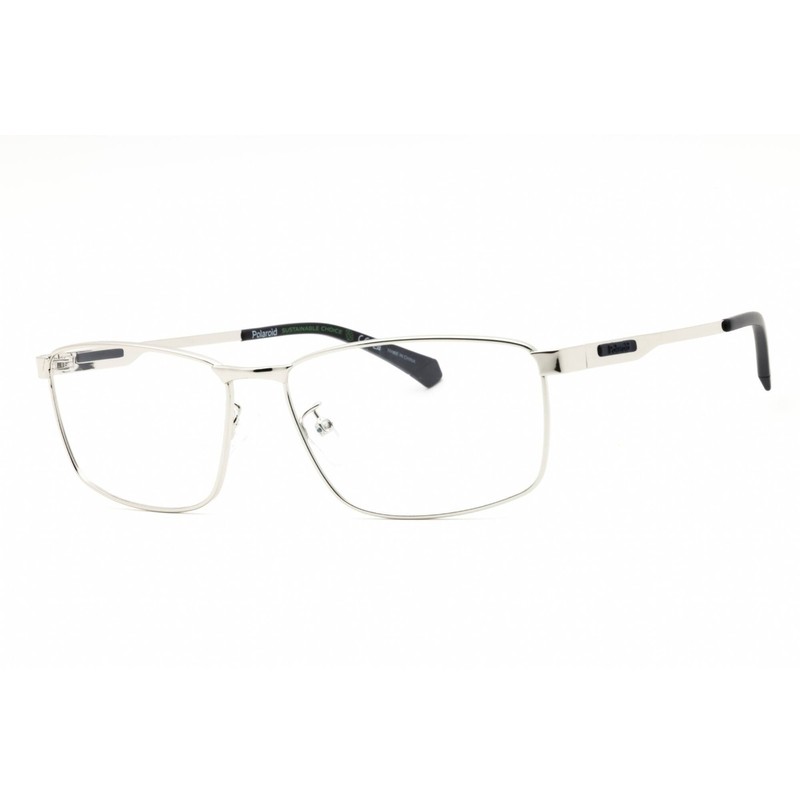 Polaroid Core Men’s Eyeglasses Palladium Metal Rectangular PLD D534/G 0010 00