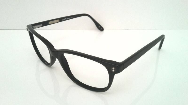 Ernest Hemingway 461 MBK Black Full Rim Eyeglass Frames 56-17-145 Vintage Style
