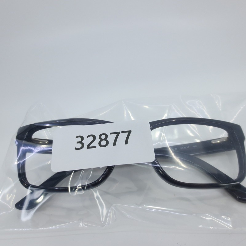 Armani Exchange AX3016 8177 Black Rectangular Eyeglasses Frames 53-17-145 Mens gallery