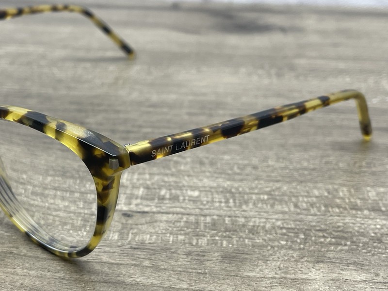 Saint Laurent SL-261 004 Vintage Havana Amber Eyeglasses Frames 53[]15/140 gallery