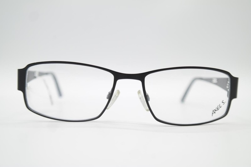 Axel S. AX 799 Black Square Glasses Frame Eyeglasses New