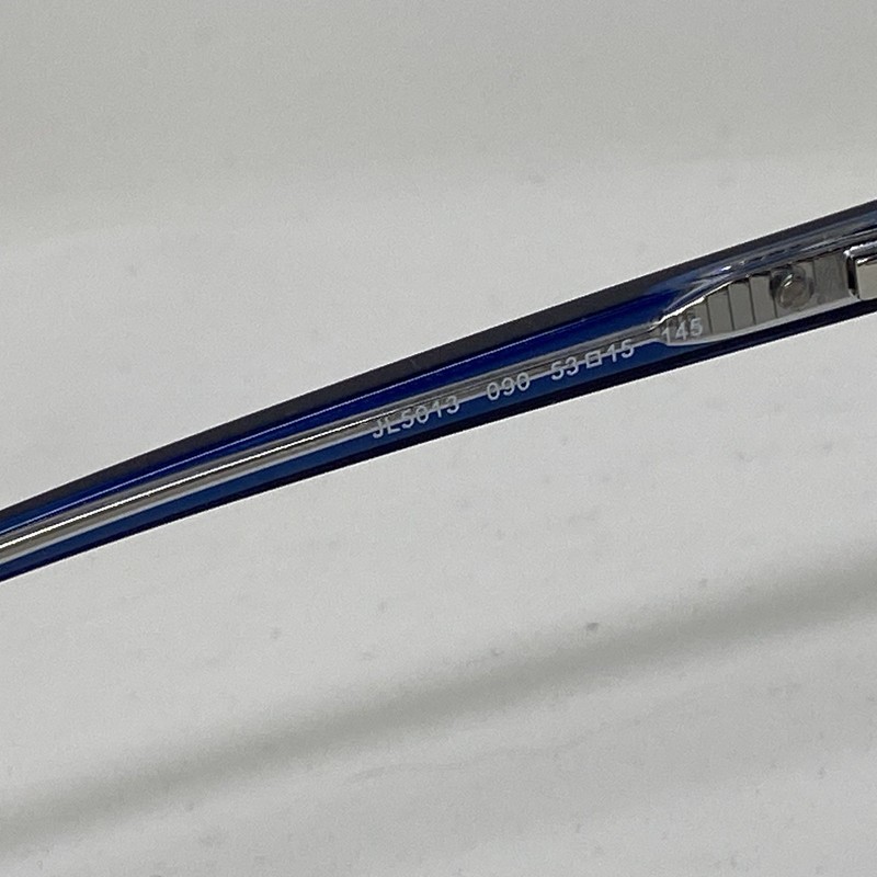 J LANDON EYEWEAR JL5013 090 53-15-145 BLUE CLEAR FLEX HINGE EYEGLASSES OO04 gallery