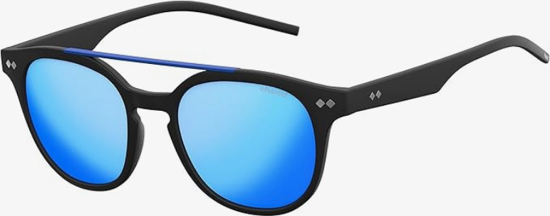 Polaroid Sunglasses PLD1023 Polarized 51-20-145 matte blk blue mr PLD1023-DL5TR