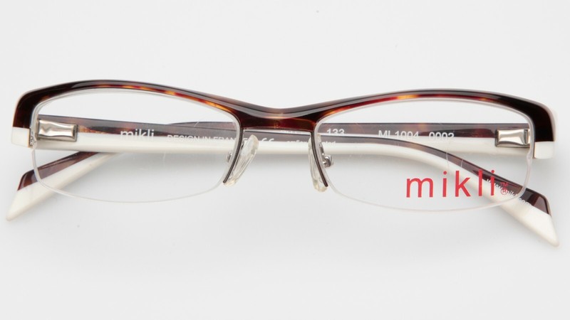NEW Alain Mikli ML 1004 0002 HAVANA/WHITE EYEGLASSES FRAME 50-17-133mm B26mm gallery
