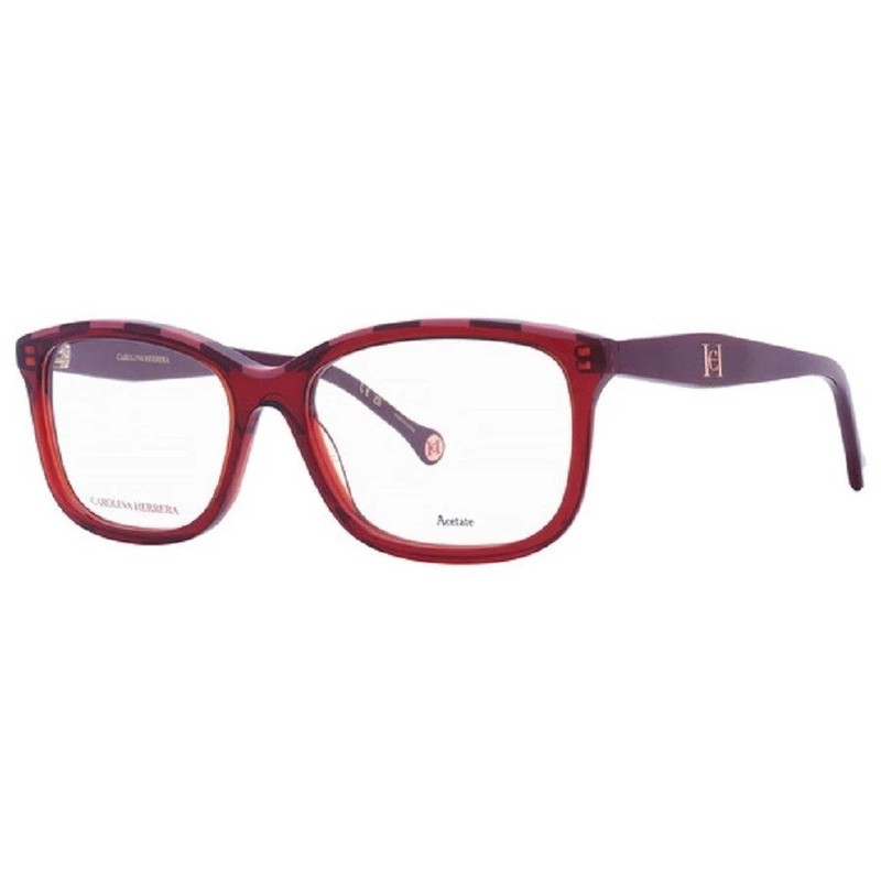 CAROLINA HERRERA CHER147-C8C-54 Eyeglasses Frame Size 54mm 16mm 145mm BURGUNDY 7
