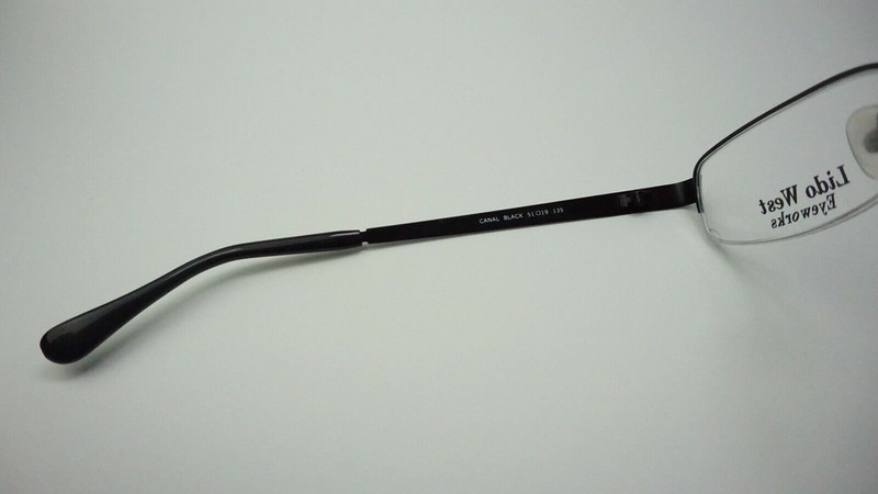 Lido West Eyeworks EYEGLASSES Canal Black GLASSES FRAME 51-19-135 gallery