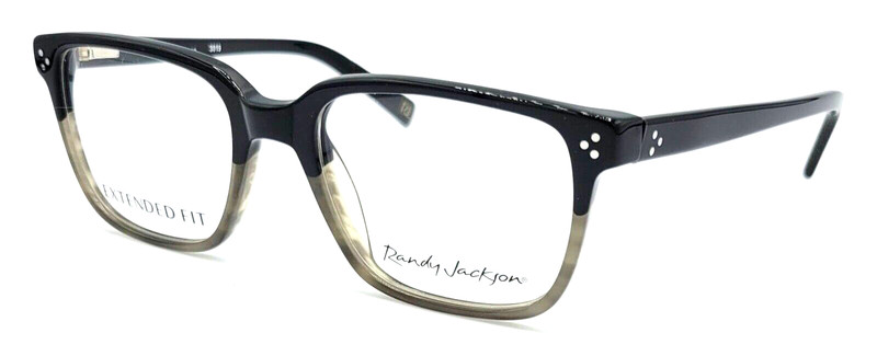 RANDY JACKSON – RJ3019 189 53/19 – BLACK FADE – NEW Authentic MEN EYEGLASSES