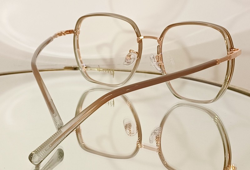Originale KOKOXILI 32057 C8 Eyeglasses BROWN/GREY/ROSE GOLD New Metal 53-18-145 gallery