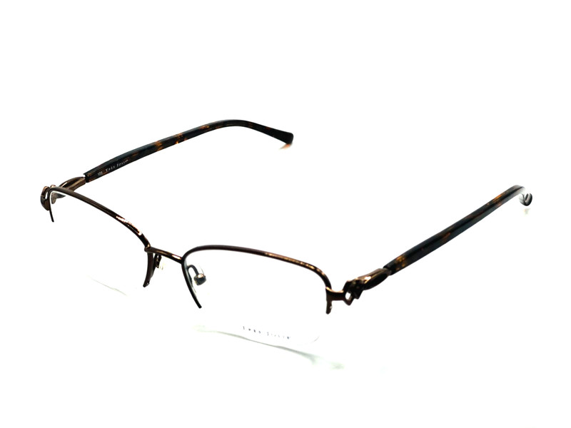 NEW AUTHENTIC TRES JOLIE 163 229 Chocolate Women Eyeglasses 52mm 16 135