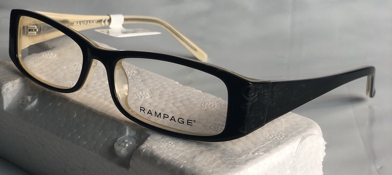 Rampage r100 black/cream 51-16-135 frames Women Eyeglass (BUY 1 GET 1 FREE)