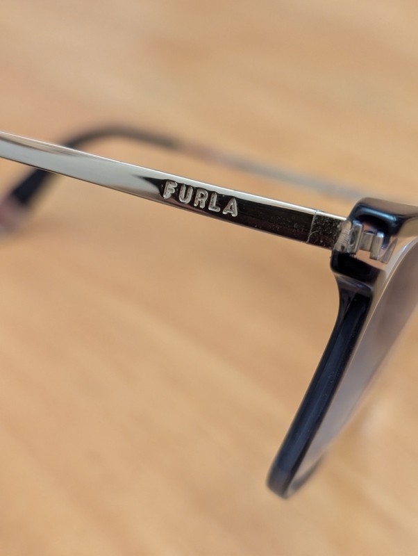 Furla Eyeglasses, Frames Only, Vietnam, VFU760K COL 0Z35 135 Black/Gold gallery