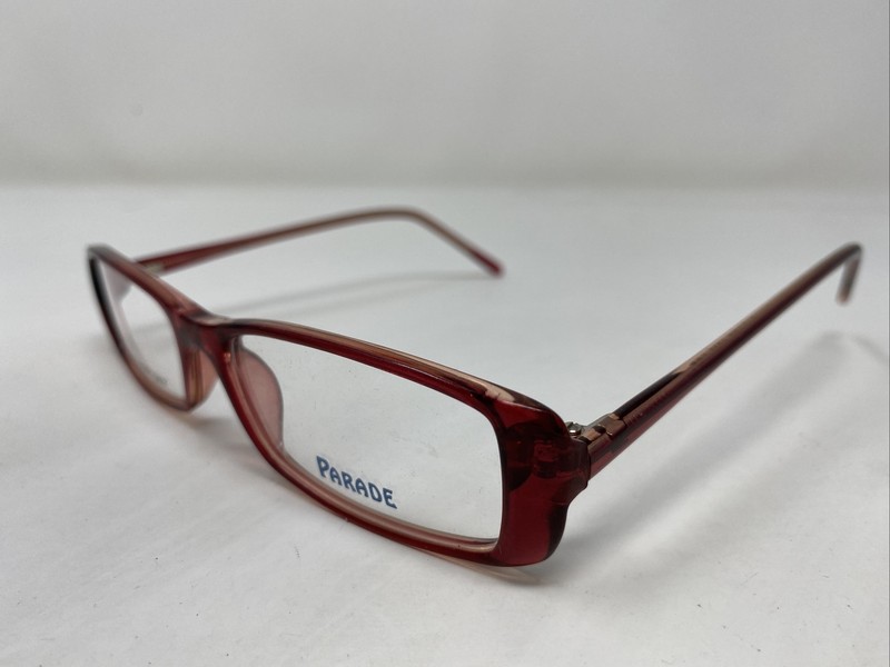 Parade Eyewear 1568 BERRY 51-17-135 Red Plastic Full Rim Eyeglasses Frame &478 gallery