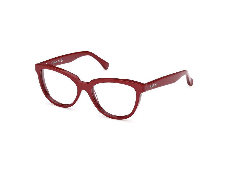 MaxMara MM 5143 Shiny Dark Red / 066 Size 53 Eyeglasses