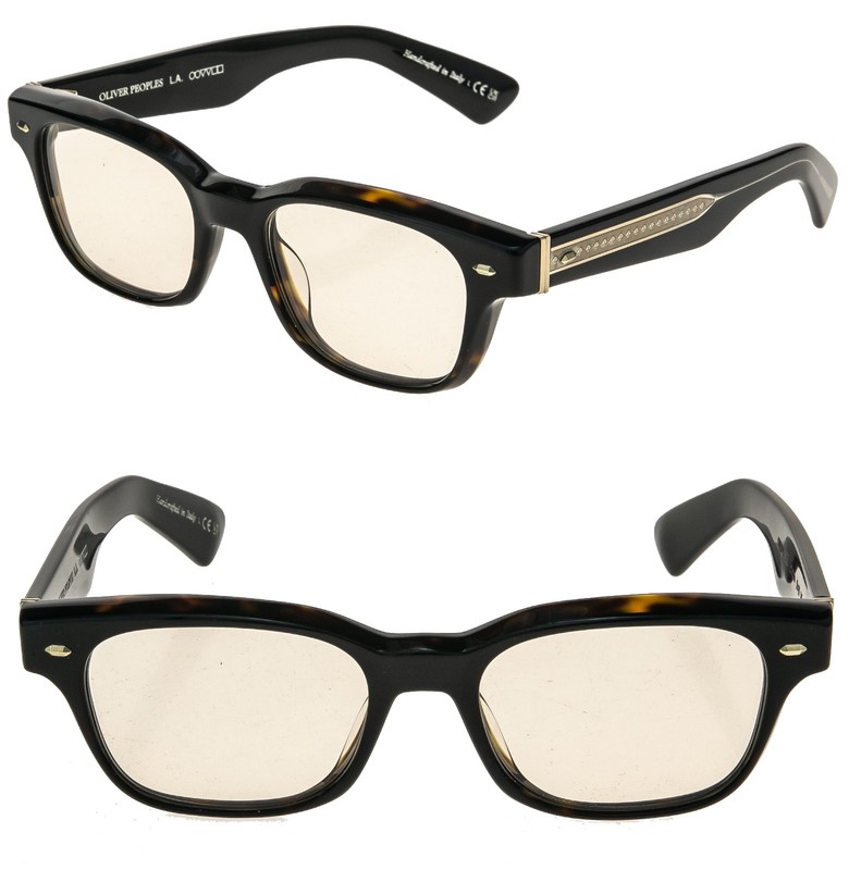 OLIVER PEOPLES OV5507U LATIMORE 5507 Brown Black Eyeglasses Optical Frame 51mm