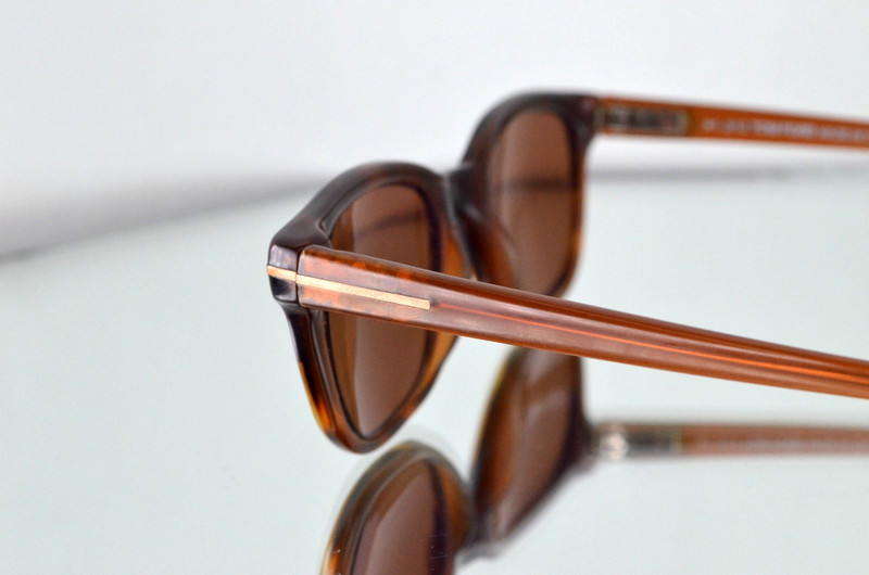 RARE Tom Ford "Benedict" Sunglasses/Eyeglasses Plum Tortoise/Gold Italy TF520 gallery