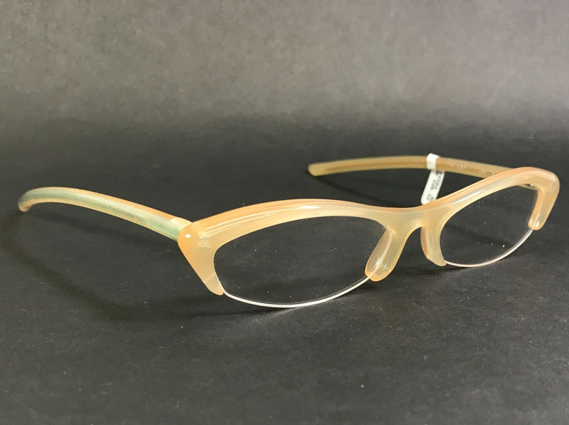 Reiz Augenspiel Eyeglasses Frames S-030 Col 25 Nude Gold Oval Half Rim 50-17-140 gallery