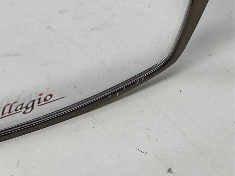 Bellagio Eyewear 710 C03 52-17-145 Shiny Brown Full Rim Eyeglasses Frame 256D gallery