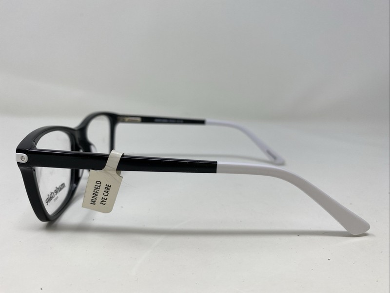 Marie Claire 6204 BLACK/WHITE 53-17-140 Plastic Full Rim Eyeglasses Frame +G23 gallery