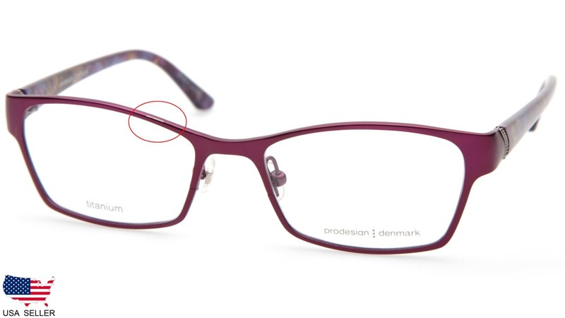 PRODESIGN DENMARK 5319 c.4331 PINK EYEGLASSES FRAME 50-17-132 B33mm Japan «READ»
