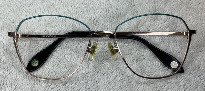 FYSH 3653 S204 TEAL ROSE GOLD Women's Metal Optical Eyeglasses Frames 54-17-135 gallery