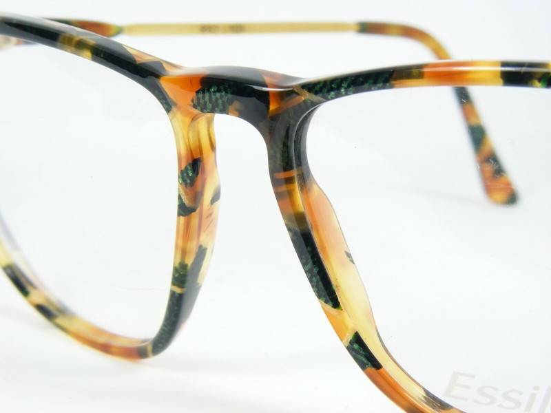 Vintage Essilor EE Mod 851-101 TORTOISE /GREEN EYEGLASSES GLASSES 54-14-140mm gallery