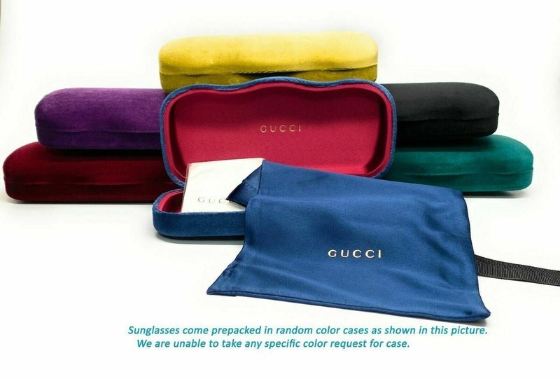GUCCI GG1340O 001 Black Gold Women's 54 mm Small Eyeglasses gallery