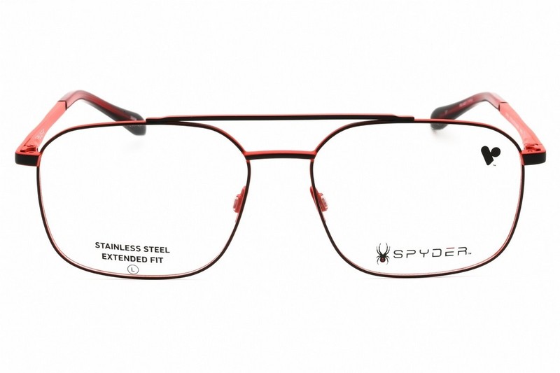 SPYDER SP4038-001-56 Eyeglasses Frame Size 56mm 16mm 145mm BLACK Men 78867808702