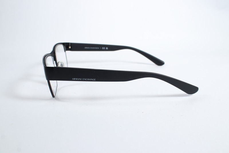 Armani Exchange AX 1065 Mens Black 6000 Full Rim Metal Glasses Eyeglasses Frames gallery