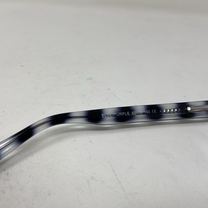 MODERN EYEWEAR HARPER BLUE PURPLE MARBLE 50-19-140 FLEX HINGE EYEGLASSES X863 gallery